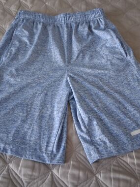 Liberty Pro boys Heathered Light Blue Active Shorts summer size YM